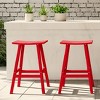 WestinTrends Outdoor Patio Adirondack Counter Height Stool Chair - 2 of 4