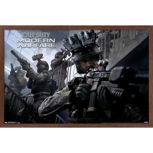 Trends International Call of Duty: Modern Warfare - Co-Op Framed Wall Poster Prints - 1 of 4