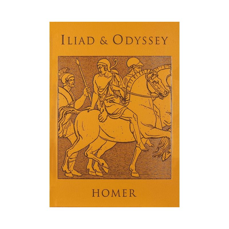 Iliad & Odyssey - (Leather-Bound Classics) by  Homer (Leather Bound), 1 of 6