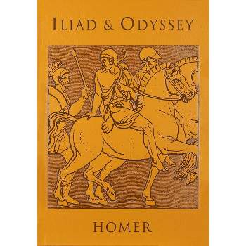 Iliad & Odyssey - (Leather-Bound Classics) by  Homer (Leather Bound)