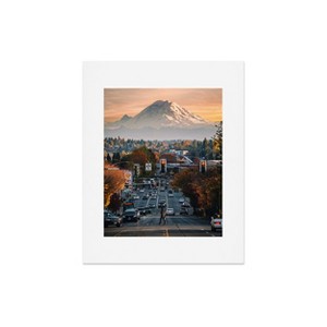 Deny Designs Tristan Zhou Mt Rainier Art Print - 1 of 2
