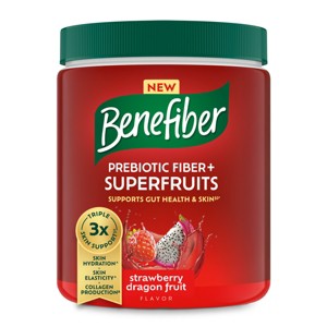 Benefiber Prebiotic Fiber + Superfruits Powder - 11.11oz - 1 of 4