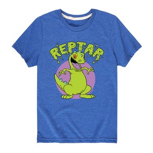 Boys' - Rugrats - Reptar Slime Short Sleeve Graphic T-Shirt - 1 of 4