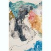 Unique Loom Outdoor Modern Watercolor Area Rug - 2 of 4