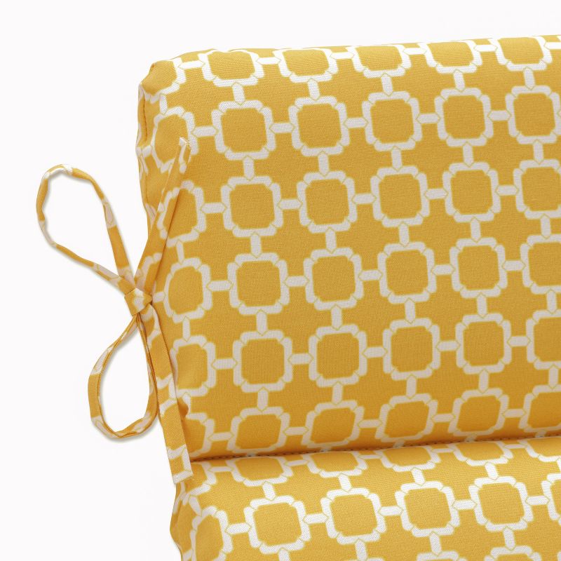 40.5"x21" Hockley Geo Outdoor Chair Cushion - Pillow Perfect, 4 of 7