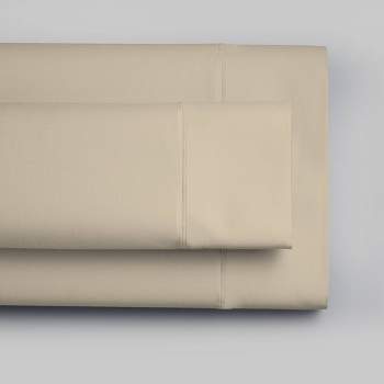 300 Thread Count Wrinkle Resistant Solid Pillowcase Set - Color Sense