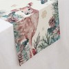Unique Bargains Table Runner Rectangular Winter Christmas Pattern 9 Linen Colorful 1 Pc - 3 of 3
