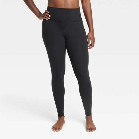 Women's Everyday Soft Ultra High-Rise Pocketed Leggings - All In Motion™  Black XXL