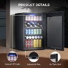ZAFRO Beverage Refrigerator Cooler 4.4 Cu. Ft,145 Can Mini Fridge for Beer /Wine, with Adjustable Thermostat,Beverage Fridge for Bar/Home - 2 of 4