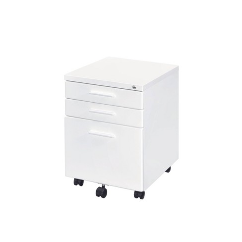 Peden File Cabinet White - Acme Furniture : Target