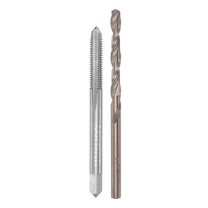 Unique Bargains Cobalt High Speed Steel Straight Flute Twist Drill Bit Tap and Bit Set - 1 of 3