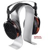 Monoprice Headphone Stand - Silver, Full Aluminum Construction, Solid And Stable, Fits Most Headphones - 2 of 4