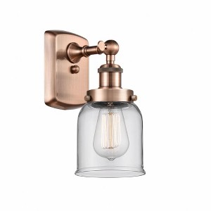 Bell - 1 Light Wall Sconce In Industrial Style-12 Inches Tall and 5 Inches Wide - 1 of 1