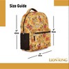 Disney's The Lion King Kids Backpack - Hakuna Matata Adventure - Simba, Mufasa, Scar, Timon, and Pumbaa, Yellow - 4 of 4