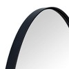TEHOME Yolanta Circular Round Stainless Steel Framed Wall Mounted Bathroom Vanity Mirror - 4 of 4