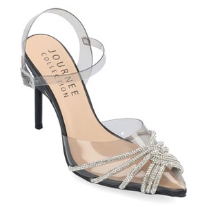 Journee Collection Womens Eleora High Heel Pointed Toe Pumps - 1 of 4