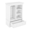 Open Children's Wardrobe with Hanging Rod, Open Shelves, Large Drawer, Low Design- Kids Closet Organizer - 4 of 4