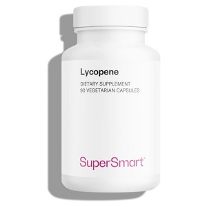SuperSmart Lycopene 30mg per Day (High Potency) - Tomato Extract 10% Carotenoids - Lycopene Supplement | Non-GMO & Gluten Free - 90 Capsules - 1 of 1