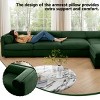 Modern Modular Sectional Sofa with Storage Ottoman 6 Seater Chenille Sofa Couch with Contemporary Cylindrica Arm for Living Room-Tanpinhause - 3 of 4