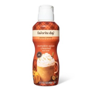 Pumpkin Spice Coffee Creamer - 32oz - Favorite Day™ - 1 of 4