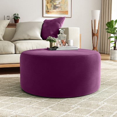 Christopher Knight Home Olias Modern Round Versatile Ottoman