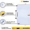 Solstice 10 Foot x 8 Foot Inflatable Floating Dock Water Lounger Rafting Platform Table Bed with Pump and Storage Bag for Lakes, Pools, and Rivers - 2 of 4