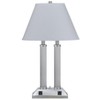 Cal Lighting LA-8003DK-1CH Transitional Two Light Table Lamp from Hotel Collection in Chrome Finish, 11.00 inches - 4 of 4