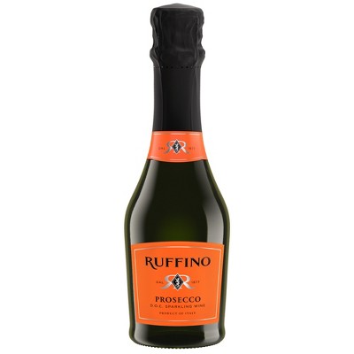 Ruffino Glera Prosecco DOC Italian White Sparkling Wine - 3pk/187ml Bottles