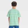 Boys' Short Sleeve Relaxed Fit Textured T-Shirt - Cat & Jack™ - 2 of 3