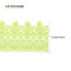Unique Bargains Cotton Vintage Hollow Lace Decorative Ribbon Trim 4.8 Yards x 3 Inch - 2 of 3
