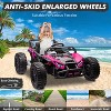 Garvee 24V 2WD Single-Seat Kids UTV Ride-On Toy with Remote Control LED Lights and MP3 Player for Ages 3+ - 4 of 4