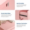 6 Drawer Dresser for Bedroom, 47.3'' Wide Wooden Chest of Drawers, Storage Dresser Organizer, Media Console Table for Living Room Hallway Entryway - 3 of 4