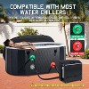 AMERLIFE Inflatable Cold Plunge Tub for Athletes, Portable Ice Bath with Insulated Lid, Non-Slip Mat, Chiller Compatible for Full-Body Recovery - 3 of 4