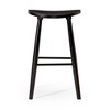 Luna Bar Stool in Light Oak Wood Finish - 3 of 4