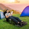 Tangkula 4-Level Oversize Folding Chaise Lounge Adjustable Outdoor Beach with Removable Cushion - 4 of 4