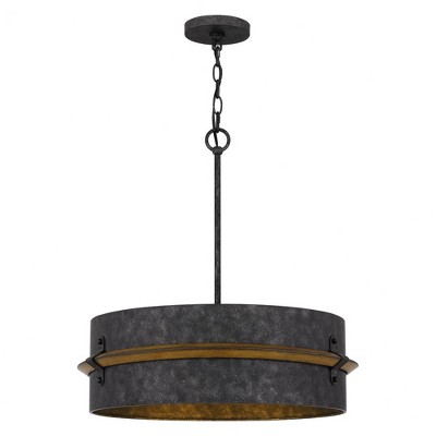 Quoizel Lighting Lariat 3 - Light Pendant in  Old Black