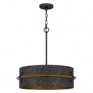 Quoizel Lighting Lariat 3 - Light Pendant in  Old Black - 1 of 4