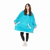 Tirrinia Woman Blanket Hoodie Sweatshirts, Wearable Fluffy Fleece Plush Blanket, Lightweight Cozy Sweatshirt Blanket Valentine’s Day Gift for Her - 4 of 4