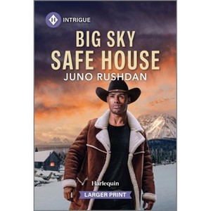 Big Sky Safe House - (Ironside Protection Services) Large Print by  Juno Rushdan (Paperback) - 1 of 1