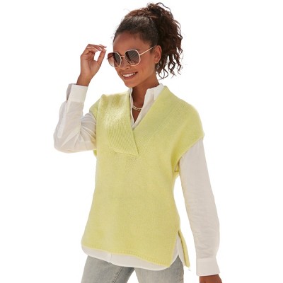 Women's Oversized Sweater Vest - LASCANA