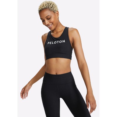 Peloton Women's Cadent Racerback Bra, Black