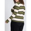 ELOQUII Women's Plus Size Hardware Detail Sweater - 3 of 4