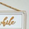 VIP Wood 19.5 in. White Stay Awhile Hanging Sign - 4 of 4