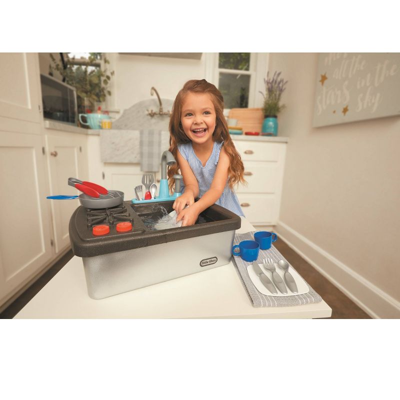 Little Tikes First Real Sink &#38; Stove Realistic Pretend Play Appliance, 4 of 9