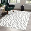 Washable Printed Rug Non Slip Low Pile Rug Soft Throw Floor Cover Foldable Indoor Carpet for Living Room Bedroom Playroom - 4 of 4