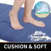BAGOKIE 3-Piece Memory Foam Bath Mat Set - 3 of 4