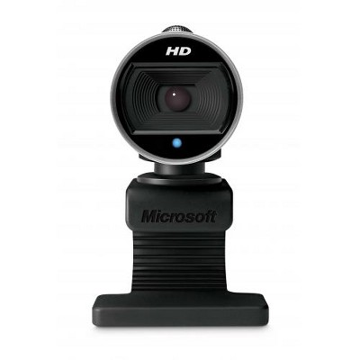 Microsoft LifeCam Webcam - 720p HD Video Chat and Recording - Wide-Angle Lens - TrueColor Technology with Face Tracking - CMOS Sensor