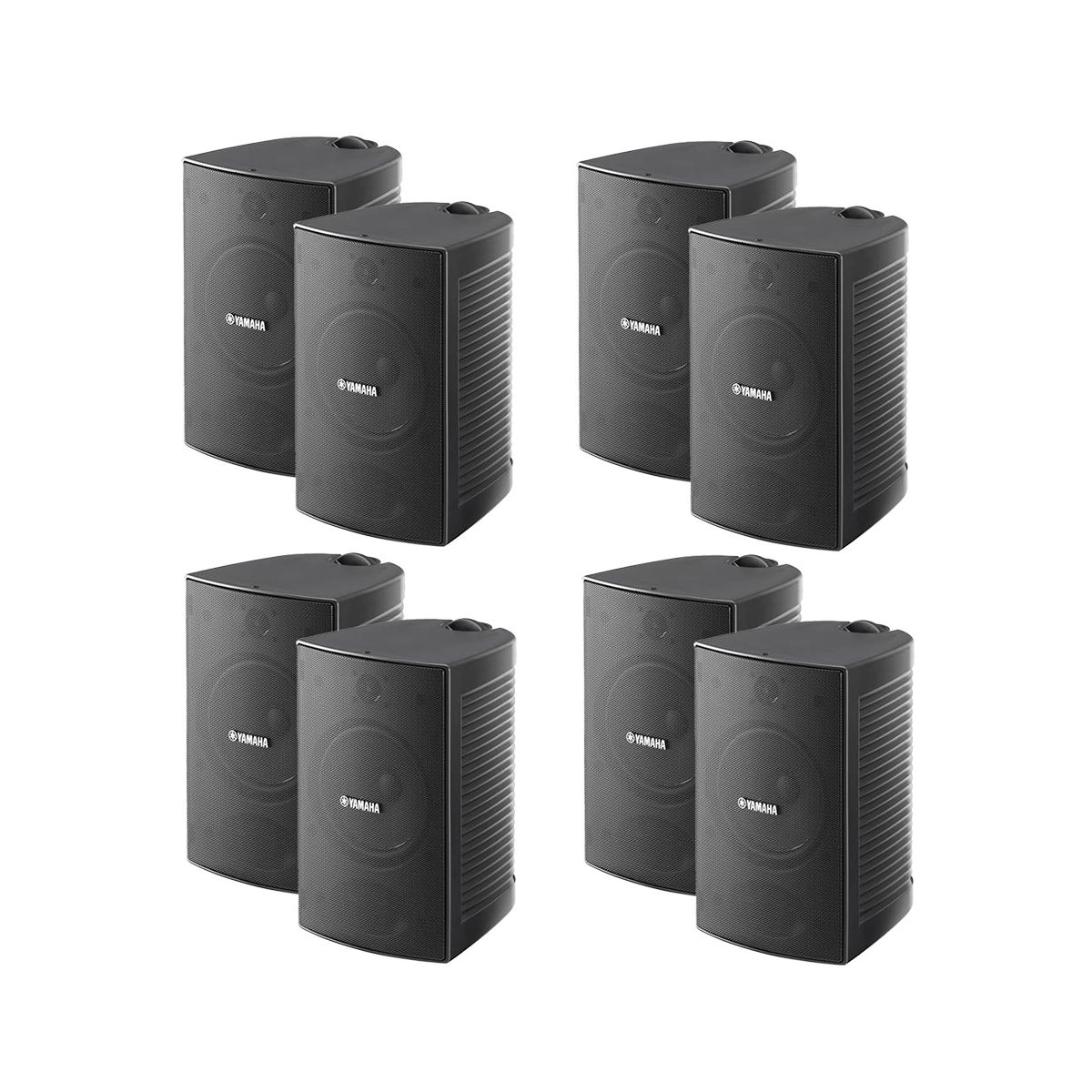 Yamaha NS-AW294 All-Weather Outdoor Speakers Bundle - 8 Pack