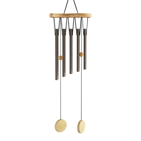 National Style Fish Copper 6 Bells Wind Chimes Outdoor Living Copper  Windchimes 