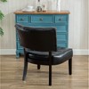 CENGHU Blended Leather Tufted Accent Chair, Living Room Chair with Oversized Seating - 3 of 4